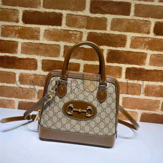 GUCCI HORSEBIT 1955 SMALL TOP HANDLE BAG 621220 (25*24*9cm)